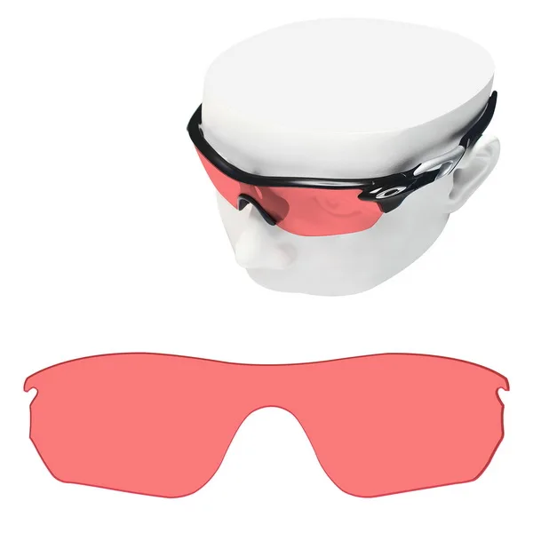 Pink-Non Polarized Поляризованные Сменные линзы OOWLIT для солнцезащитных очков-Oakley Radarlock, края OO9183 - Цвет линз: Pink-Non Polarized