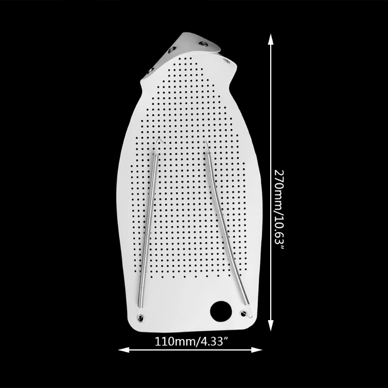 1 шт. тефлоновая пластина крышка башмак универсальное железо защитный рукав 265x130 мм