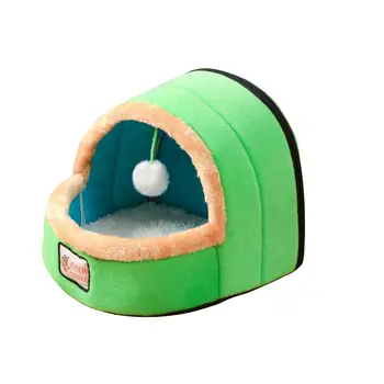 

new hot sale Summer yurt shape small cat litter kennel pet four seasons available nest tent have four colors are available