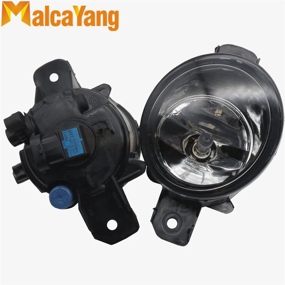 

2x Fog Lamp Assembly Super Bright Fog Light For Renault CLIO 2/3 LAGUNA MODUS ESPACE 4 GRAND MODUS WIND 2001-2015 Led Fog Lights