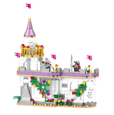 Друзья принцесса Windsors замок девушка серии собранные строительные блоки DIY модель совместима девушка принцесса наборы детские игрушки подарок - Цвет: QL1103