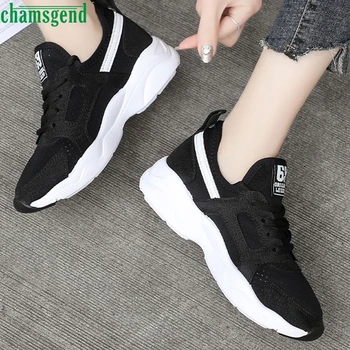 

CHAMSGEND Running Shoes Breathable Comfortable Wild Women Sport Shoes Sneakers Hot Sell Women Sport Shoes Walking Jogging 09