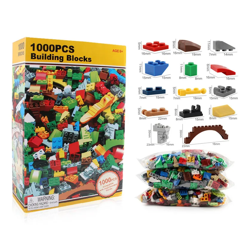 1000pcs building blocks