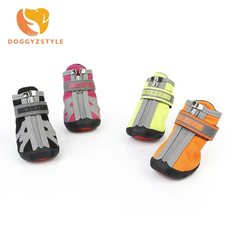 4pcs Waterproof Pet Dog Shoes Anti slip Snow Pet Boots Paw Protector