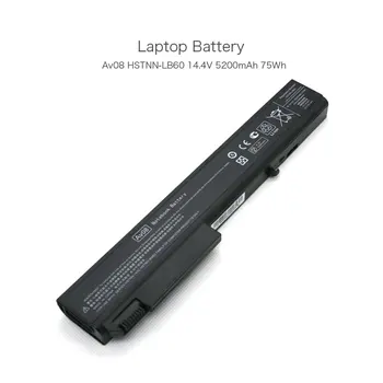 

14.4V 5200mAh 75Wh LR08XL Laptop Battery for HP EliteBook 8530p 8530w 8540p 8540w 8730p 8730w 8740w P/N's: 501114-001 458274-341