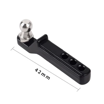 

Hot 1 Pcs Trailer Hook Drop Hitch Receiver Accessories Durable for 1/10 RC Crawler BX