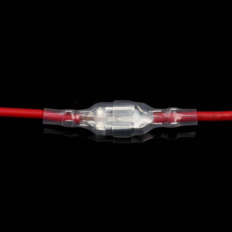 200 шт. 6,3 мм женский и мужской изолированные электрические провода разъемы обжимной терминал Лопата Кабельный соединитель изоляционный рукав набор