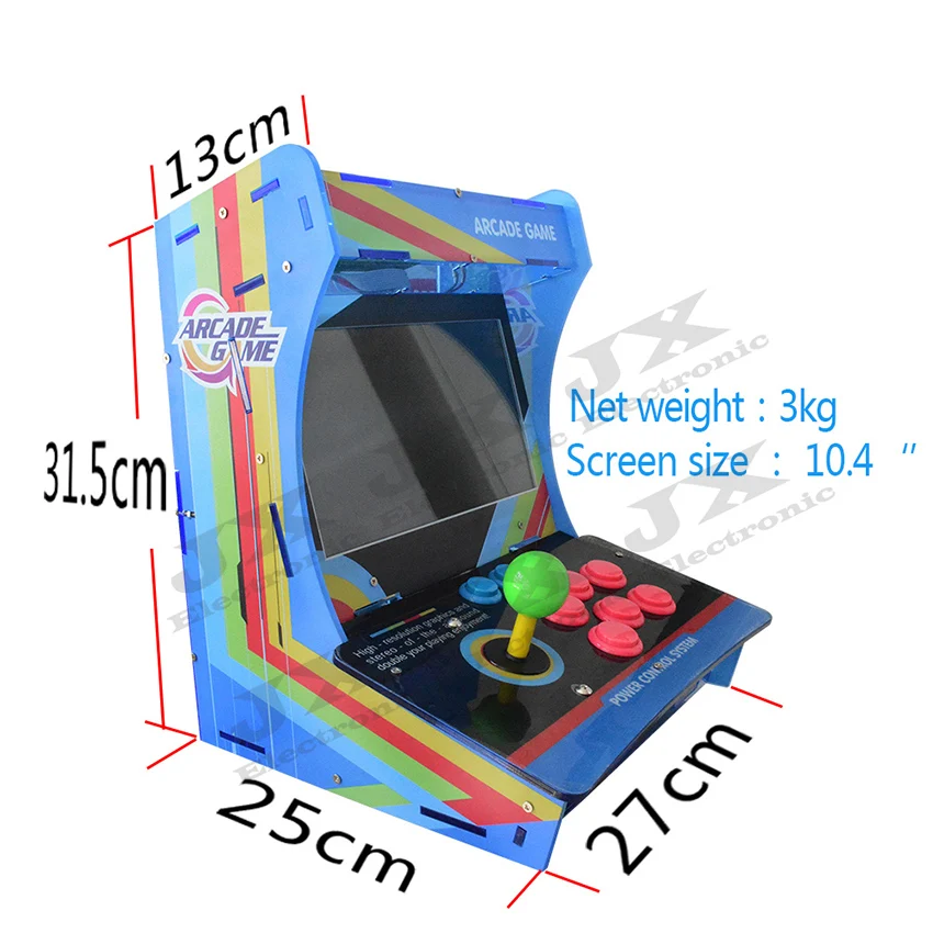 5S + 1299 в 1 10 4 дюйма мини аркадная машина jamma arcade акриловая коробка для шкафа 6S 1388