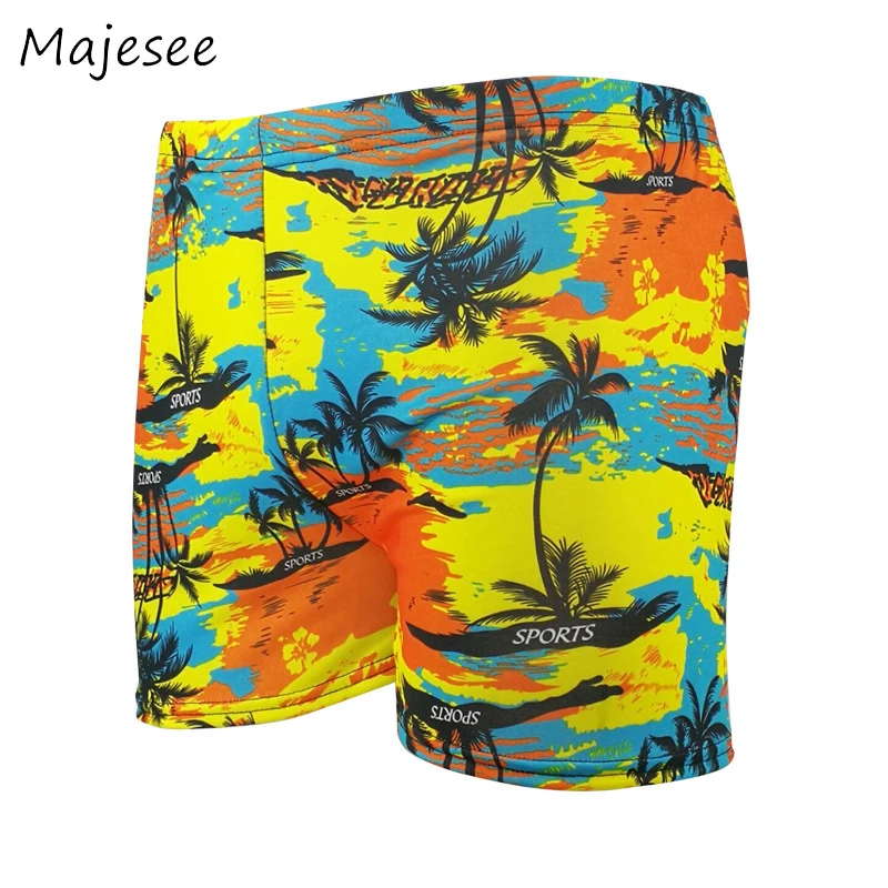 Fashion Men Board Shorts Trendy Colorful Mens Short Breathable Printing