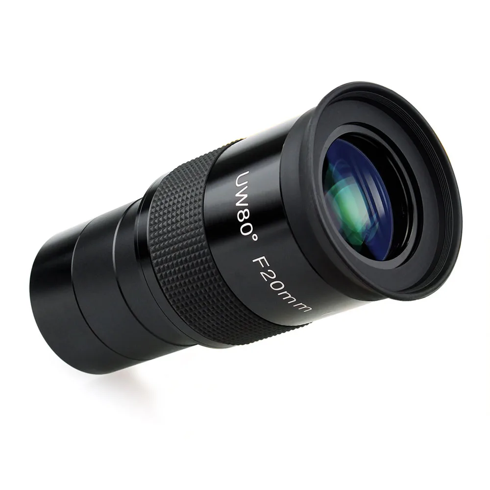 2 дюймовый окуляр LAIDA F20mm ультраширокий угол 80 De для астрономического телескопа 7