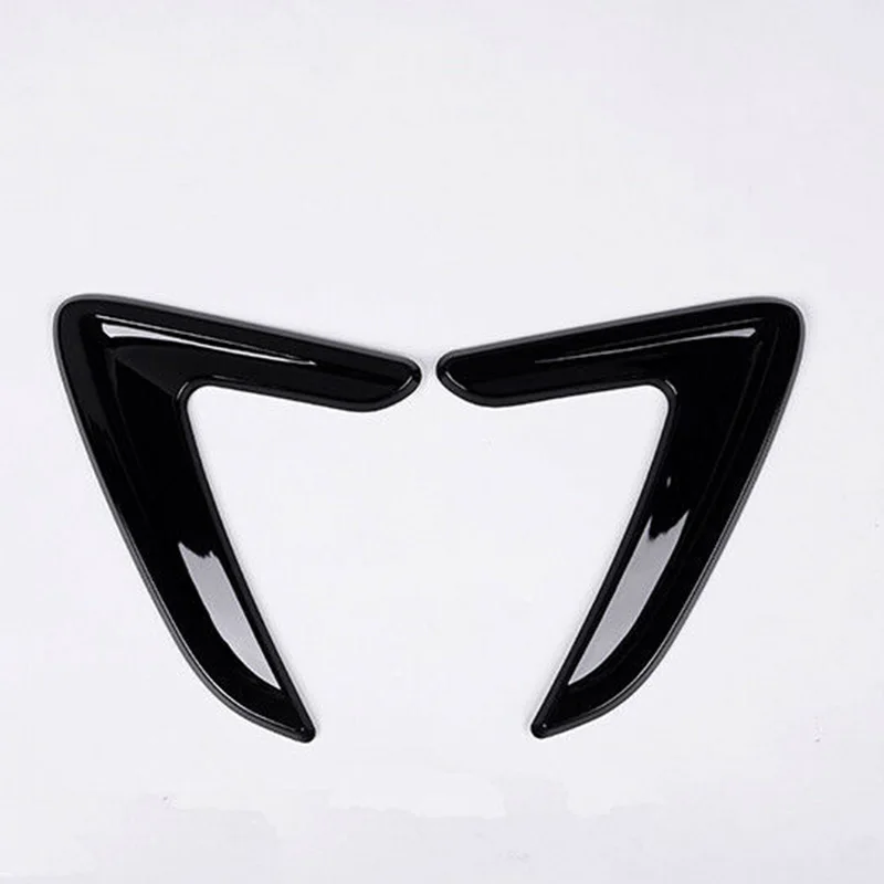 

1 Pair Side Air Vent Outlet Cover Trim ABS Plastic Black For BMW 3 Series F30 F31 2013-2018