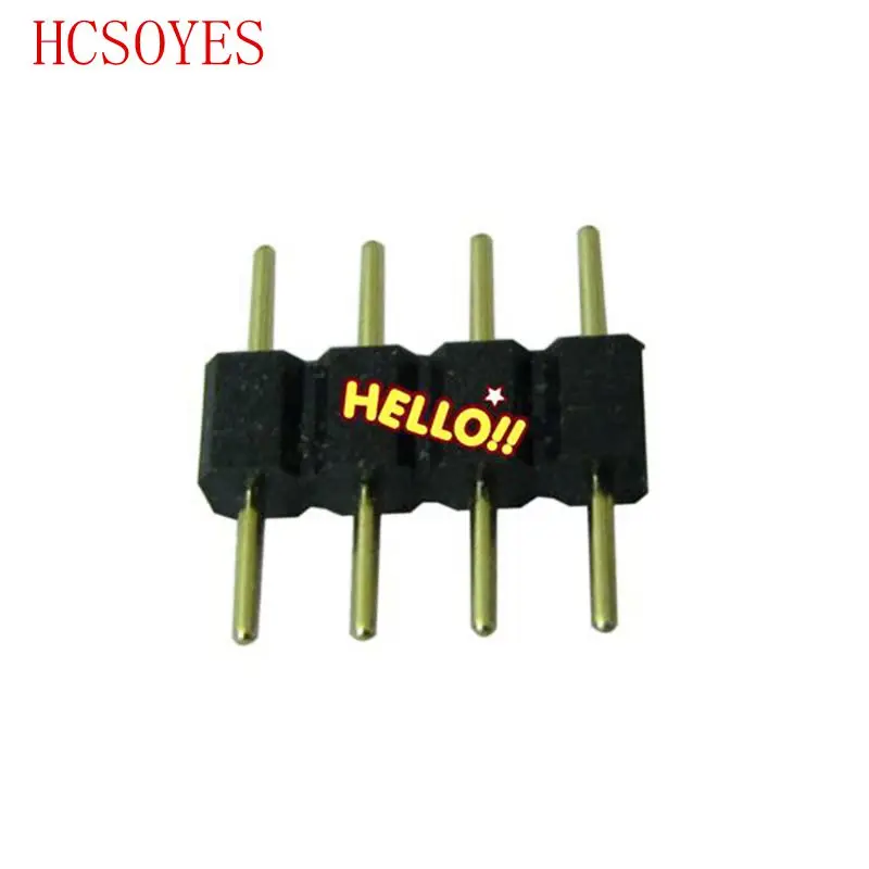 1000 шт. 4pin/5pin штекер Адаптер RGB led разъем для SMD 5050 3528 Светодиодная лента|rgb connector|led