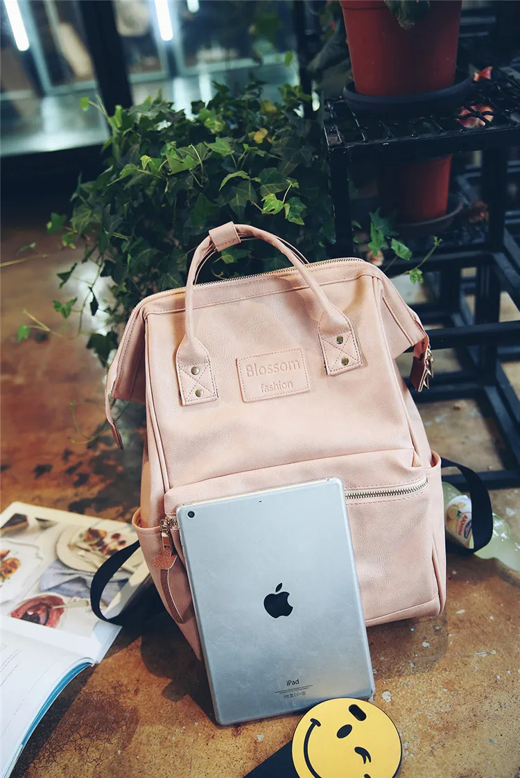 Fashion Mummy Diaper Bag Backpack Leather Waterproof Maternity Nappy Bag Large Capacity Travel Mother Handbag For Mom Baby Care (36)