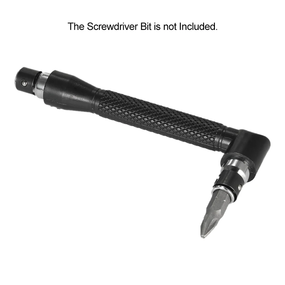 

multitol 2 in1 Double-head Screwdriver + Socket Wrench L-shaped Angle Head 1/4 Inch Screwdriver Bits Holder quality Repair Tools