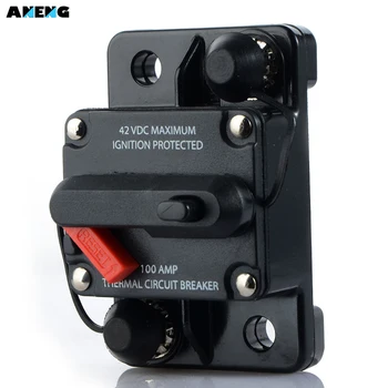 

Car Automatic Recovery Switching Supplies Power 150A Car Audio Fuse Circuit Breaker Fuse Holder Insurance Block