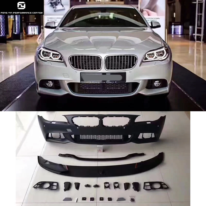 F10 528i 535i 5 серия M-TECH Комплект кузова автомобиля PP Неокрашенный передний бампер