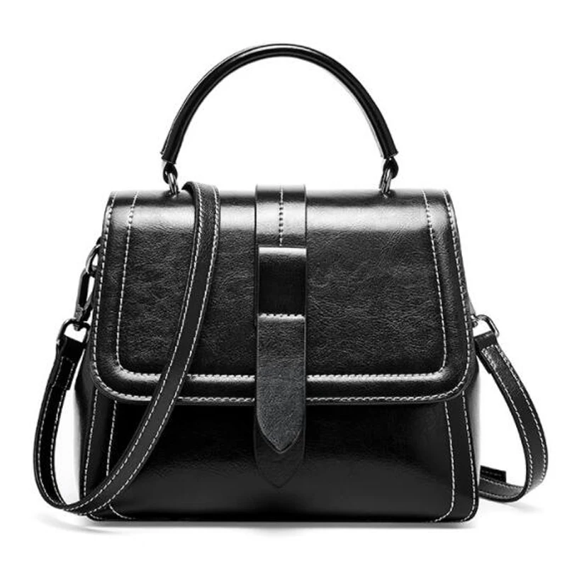 

2019 Fashion Shoulder Bag Leather Handbag Small Flap Women Messenger Bags High Quality Retro Crossbody Bags Ladies Purse