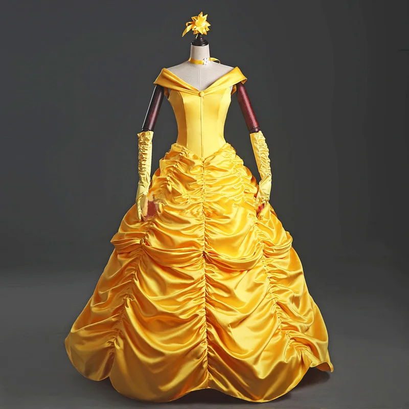 belle yellow dress costume