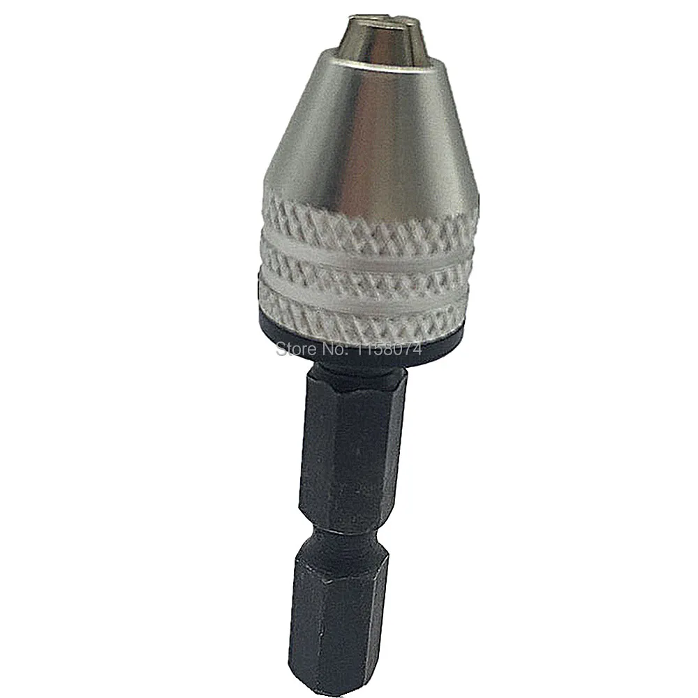 Drill Chuck Converter Connector Socket Adapter Engineer Tool For 1//4/'/' Hex Shank