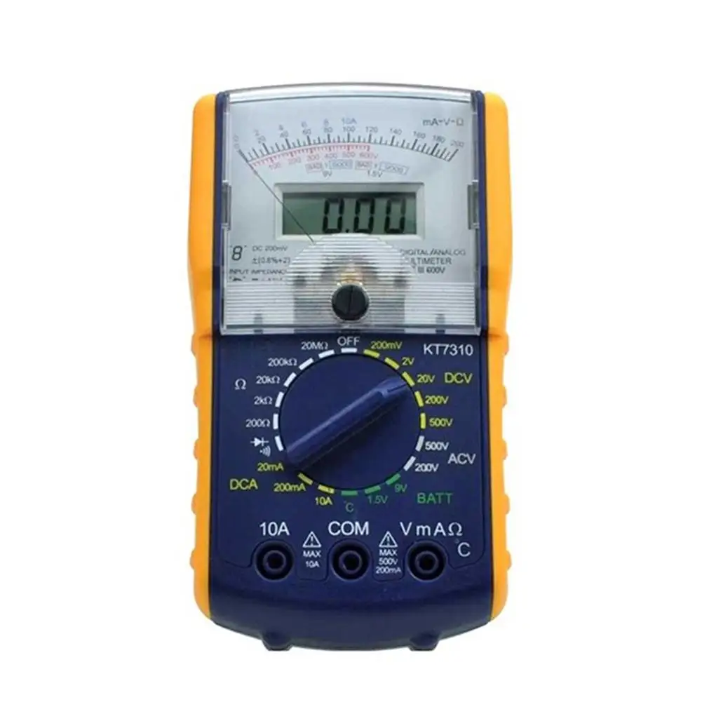 

KT7310 Pointer Digital Display Analog Multimeter Voltage Current Precise Tester