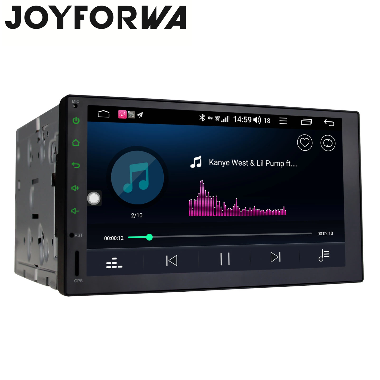 2Din " Мультимедиа Android 8,1 Автомагнитола для peugeot 308 408 gps DSP Carplay SPDIF сабвуфер 4G SIM WiFi DVR DAB OBD TPMS