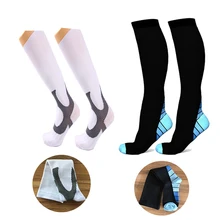 2 пары унисекс Открытый Бег Компрессионные носки чулки для мужчин и женщин быстрое восстановление спортивная одежда подходит для велоспорта путешествия медсестры
