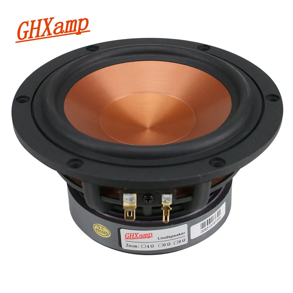 Buy GHXAMP 5.25 inch Mid Bass Speaker Unit 4Ohm 40W