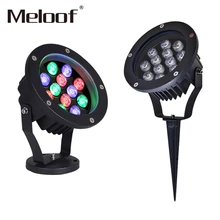 AC220V 110V Outdoor LED Garden Lawn Light 3W 9W Landscape Lamp Spike Waterproof DC12V Path Bulb Warm White Green Spot Lights