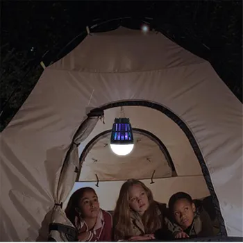 

Solar Mosquito Killer Lamp Outdoor USB Mosquito Killer Anti Bug Zapper Muggen LED Lure Trap Lamp Tent Lighting Lamparas