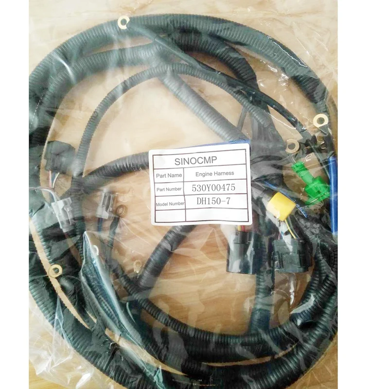 DH150 7 жгут проводов двигателя 530Y00475 для Daewoo Doosan экскаватор провод кабель гарантия 3 месяца|harness|harness wireharness cable |