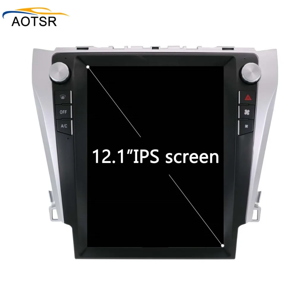 

Tesla style Android 7.1 Car Radio Multimedia Video Player Navigation GPS WiFi For Toyota CAMRY 2012+ no dvd big screen head unit