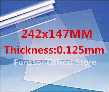 

Funssor Quality SLA DLP 3D printer parts UV resin With Stick Reservoir Coating flim 242*147mm size