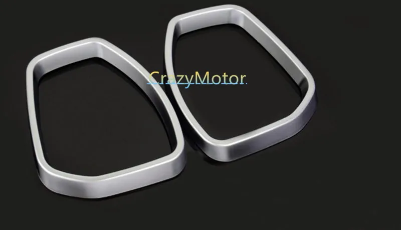

2pcs Rearview mirror rain eyebrow stickers For Jaguar F-Pace f pace 2016 (X761)