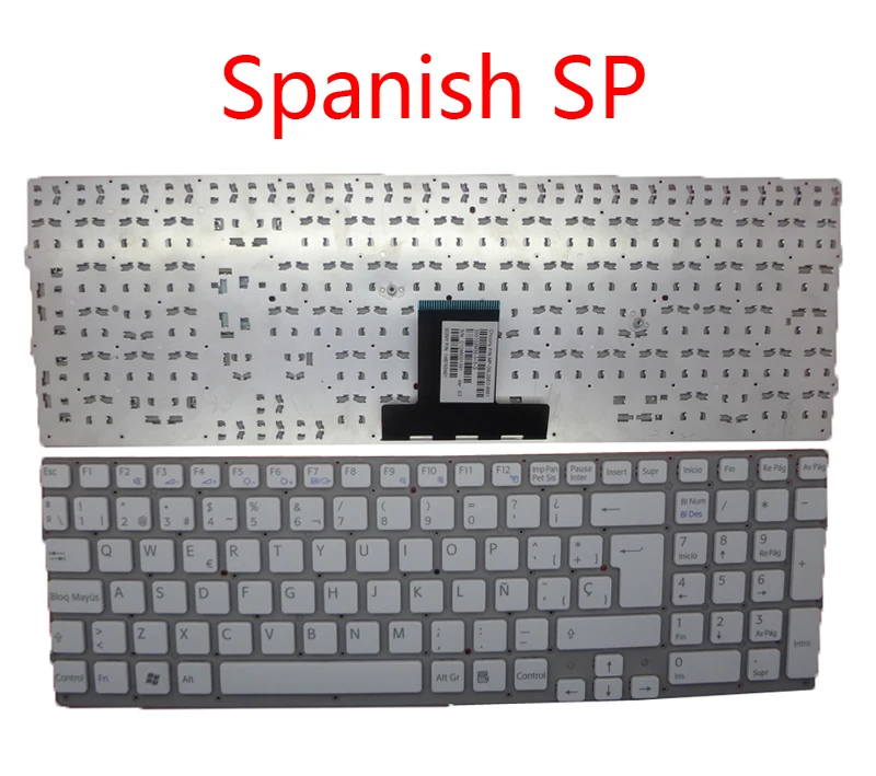 

Laptop Keyboard For SONY For VAIO VPCEB VPC-EB Korea KR 148793211 Japanese JP Spanish SP French FR Belgium BE Swiss SW new