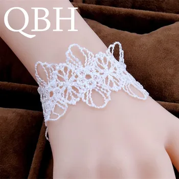 

L230 Punk Gothic Pulseras Tattoo Sexy Hollow Black Lace Flower Vintage Harajuku Cute Bracelets Fashion Jewelry For Women Gift