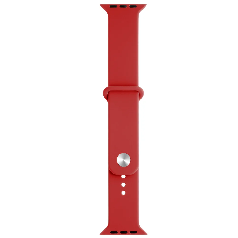 Ремешок для iWatch 38 мм 4 44 мм серия 4 3 2 1 ремешок силиконовый браслет для Apple Watch 42 мм 40 мм силиконовые женские ремни
