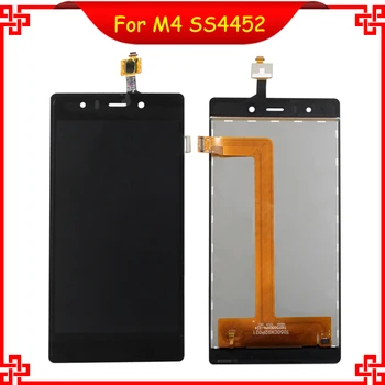 

For M4 SS4452 4452 TXDT500EKPA-224 LCD Display Touch Screen Black Color Mobile Phone LCDs Free Shipping