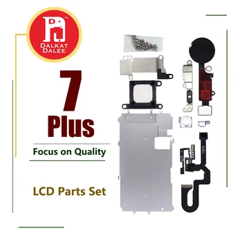 

Full LCD Assembly Spare Parts For Apple iPhone 7 Plus Metal Bezel /Front Camera /Speaker /Home Button Flex Cable/ Screw