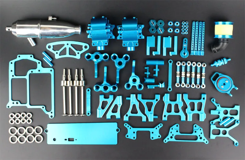

Upgrade Parts Combine Blue For HSP Nitro RC 1:10 On-Road Car XSTR 94122 package 122017 122018 122019 122057 122011 122040
