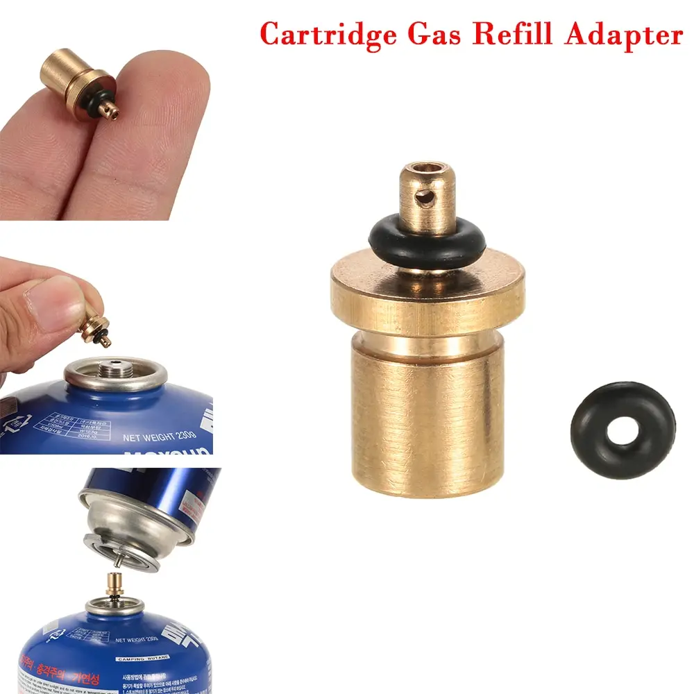 1 шт. картридж Заправка газа адаптер Cartridg/канистра для винтового типа Lindal клапан