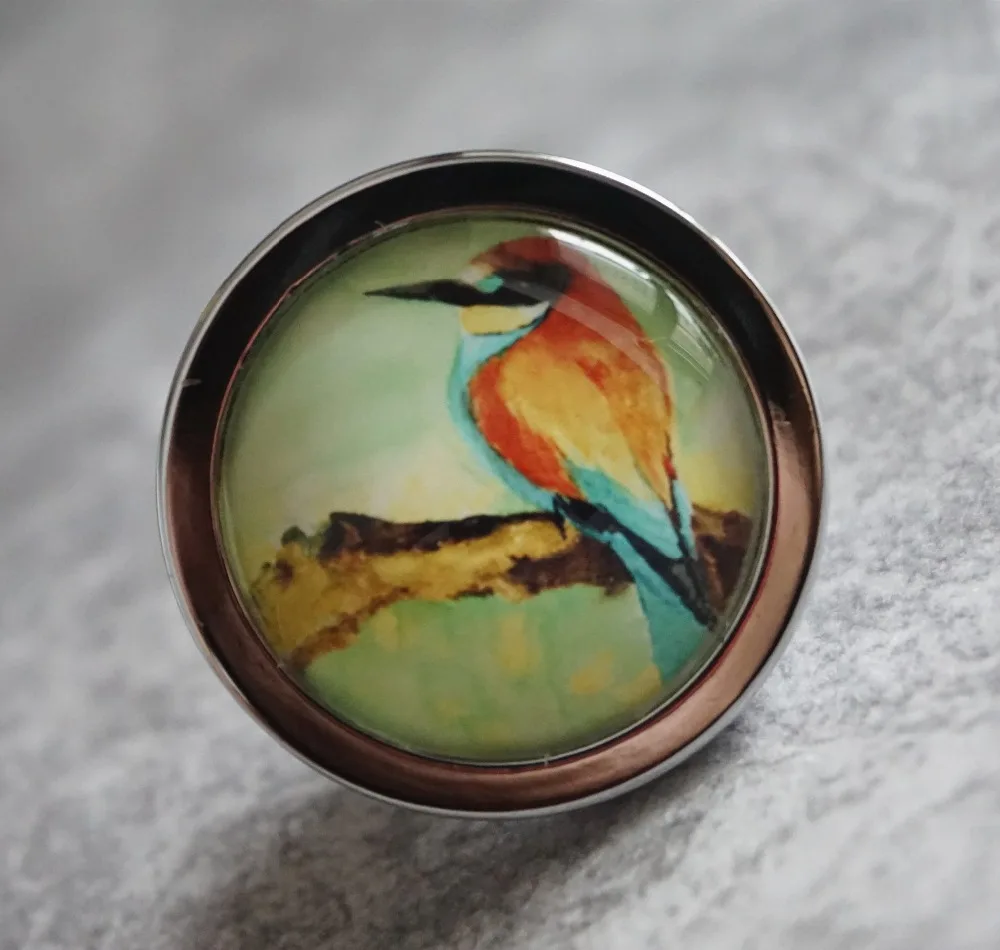 Art Birds Cupboard Knobs Kitchen Cabinet Knobs Furniture Hardware