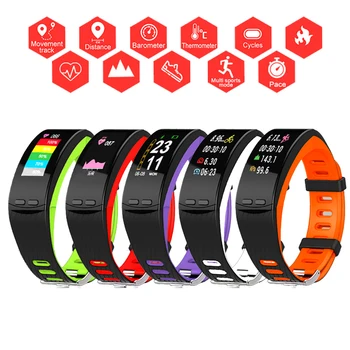 

Color Sport Smart Watch GPS Run/Cycle Men/Women Real Time Speed Smartwatch For Apple/Xiaomi/Huawei PK Fit bit 5/Mi Band 4 Not