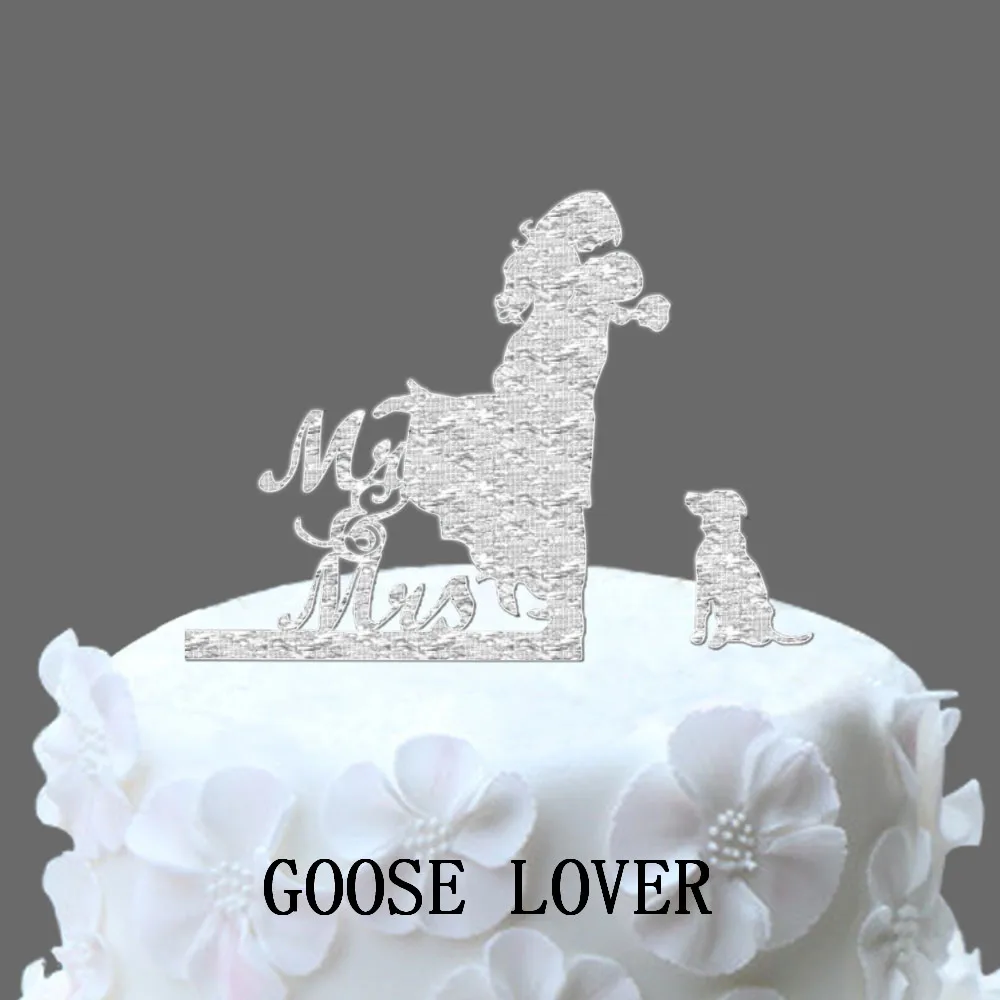 Custom Cake  Gift  Wedding  Cake  Topper Mr and Mrs Cake  Stand  