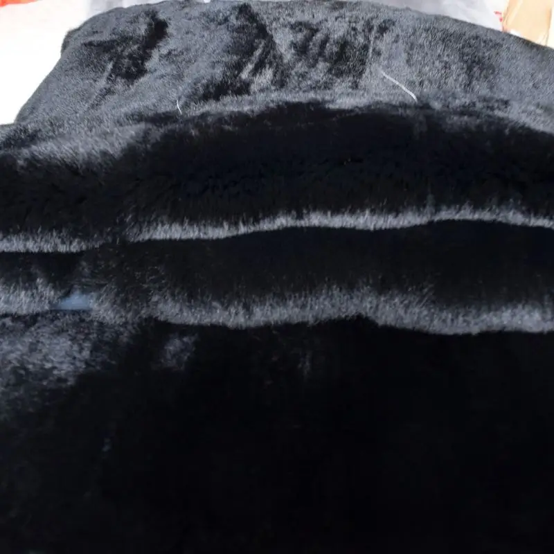 rex rabbit fur black 2
