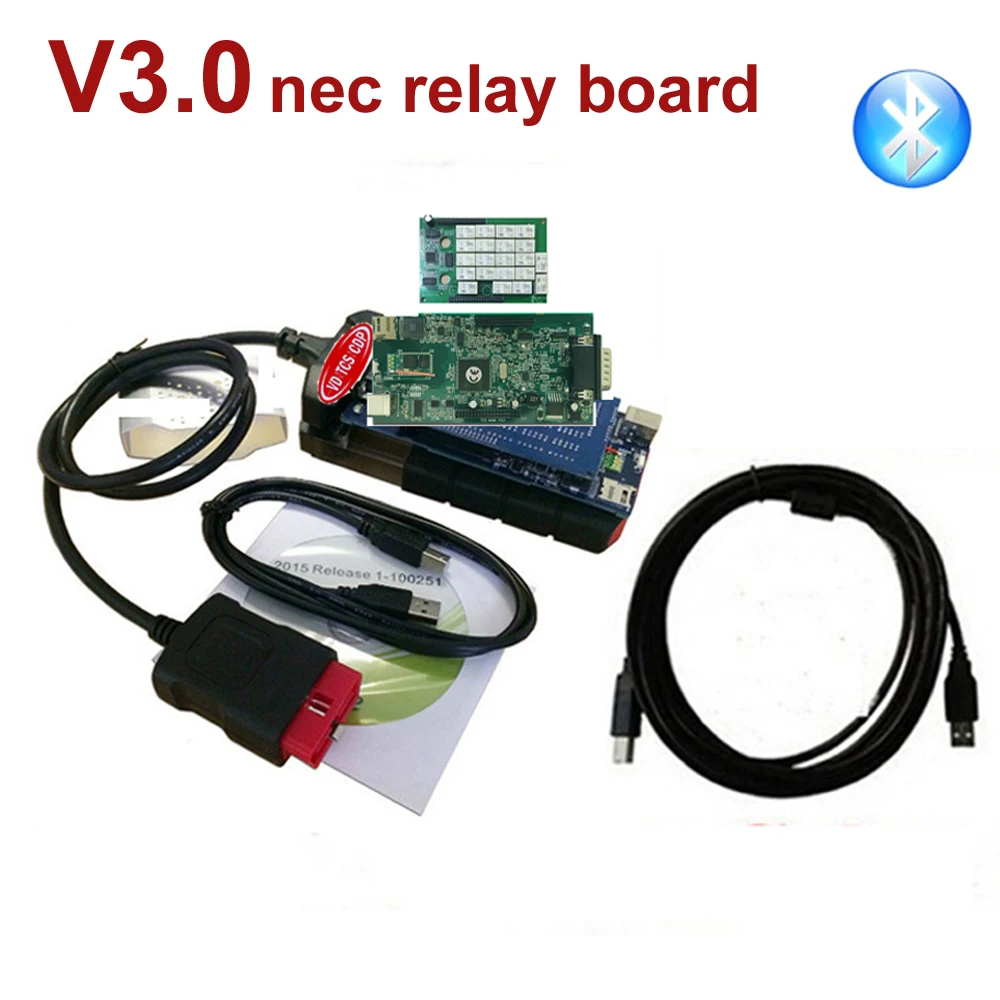 

VD TCS CDP pro plus Full Set with V3.0 Green Board Diagnostic tool 2015.R3 Keygen for Cars Trucks New vci usb bluetooth SCANNER