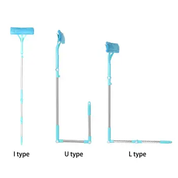 

Hot Sale Telescopic Folding Handle Cleaning Brush Glass Sponge Mop Fur Cleaning Window Retractable Window Brush