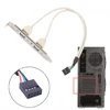 Cut Price Cable-Adapter Mount-Bracket Motherboard-Header Back-Panel 9-Pin Computer Pc-Chassis Female 32826720743