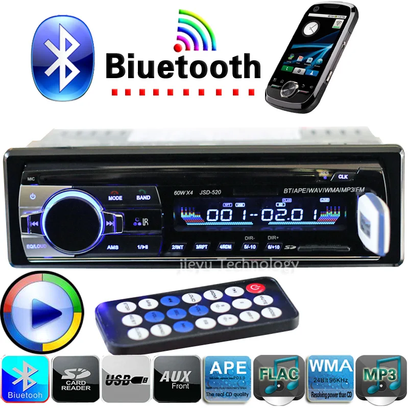 Best 12V Bluetooth Car Radio Player Stereo FM/MP3/Audio /Charger/ USB