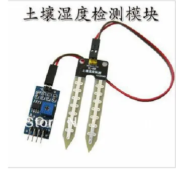 

Free Shipping soil the hygrometer detection module robot intelligent car soil moisture sensor Special promotions