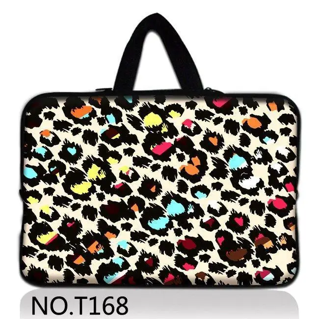 Leopard Laptop Bag Universal Notebook Case Pouch For Apple Macbook Air Pro Retina 12 13 15 bag for macbook air 11.6 13 case